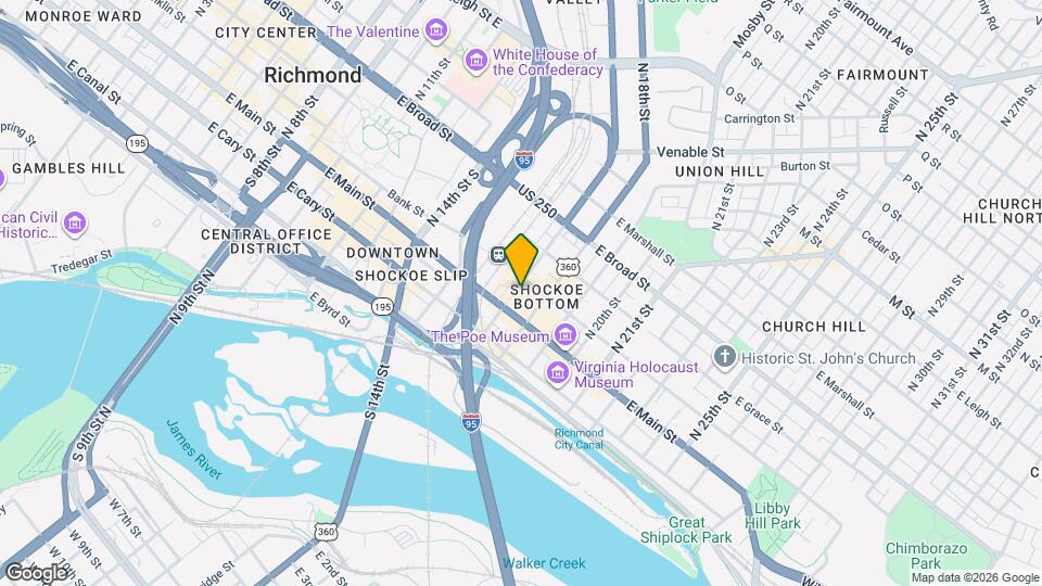 17 1/2 N 17th St Map and Location Details