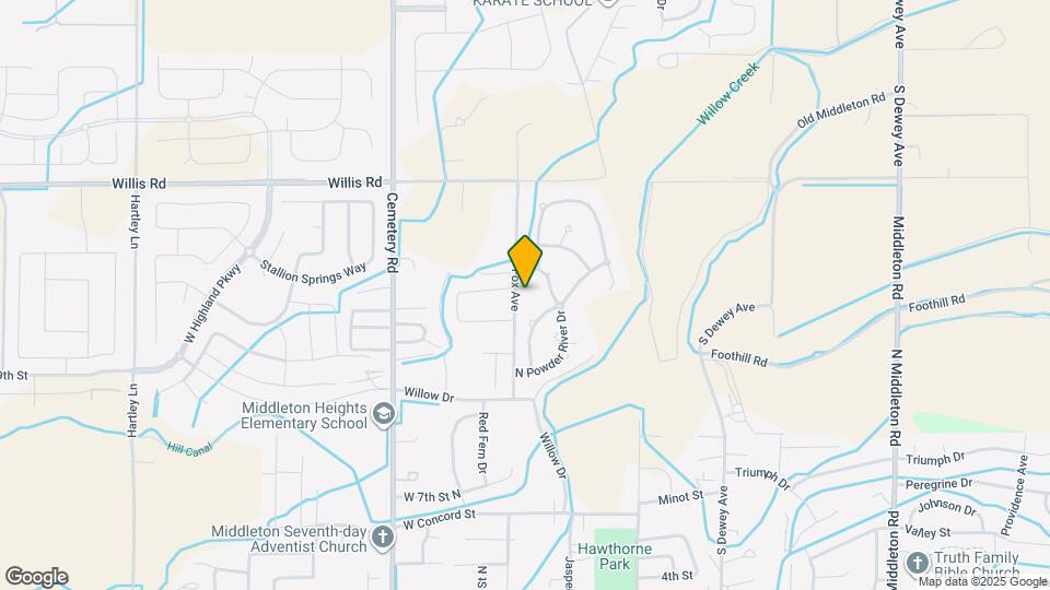 23750 Fox Ave Map and Location Details