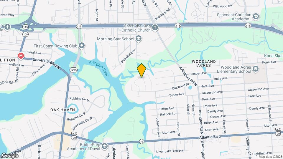 356 Tidewater Cir W Map and Location Details