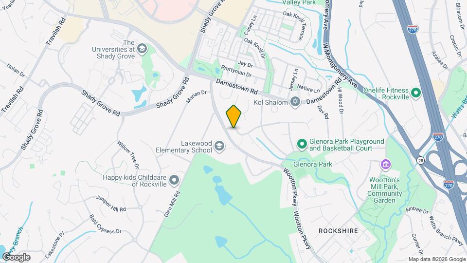 2317 Glenmore Terrace, Unit 1 Map and Location Details