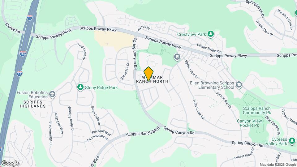 10973 Caminito Arcada Map and Location Details