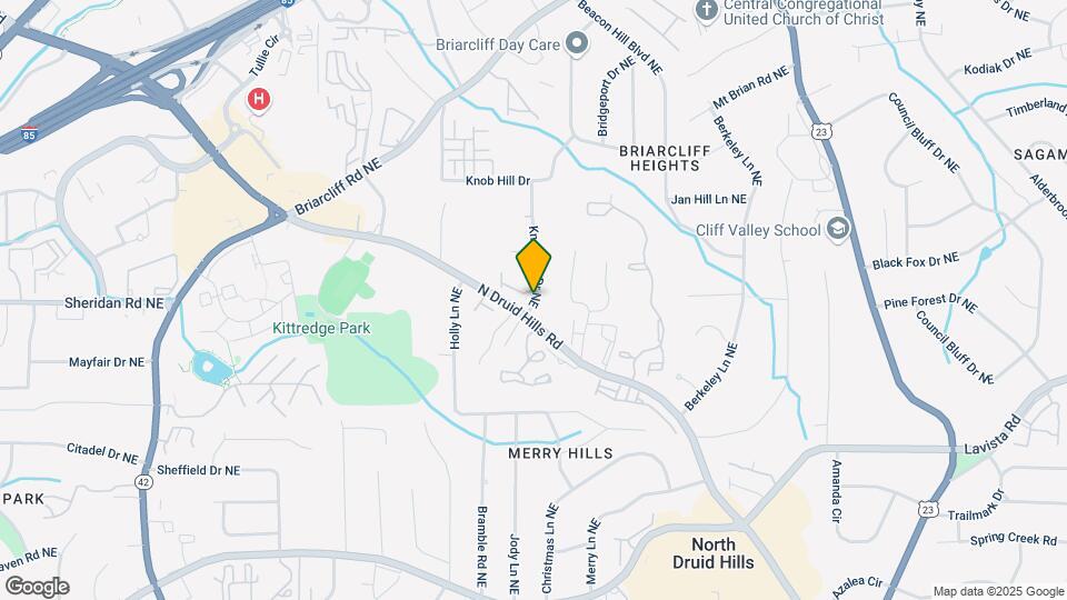 1512 Knob Hill Dr NE Map and Location Details