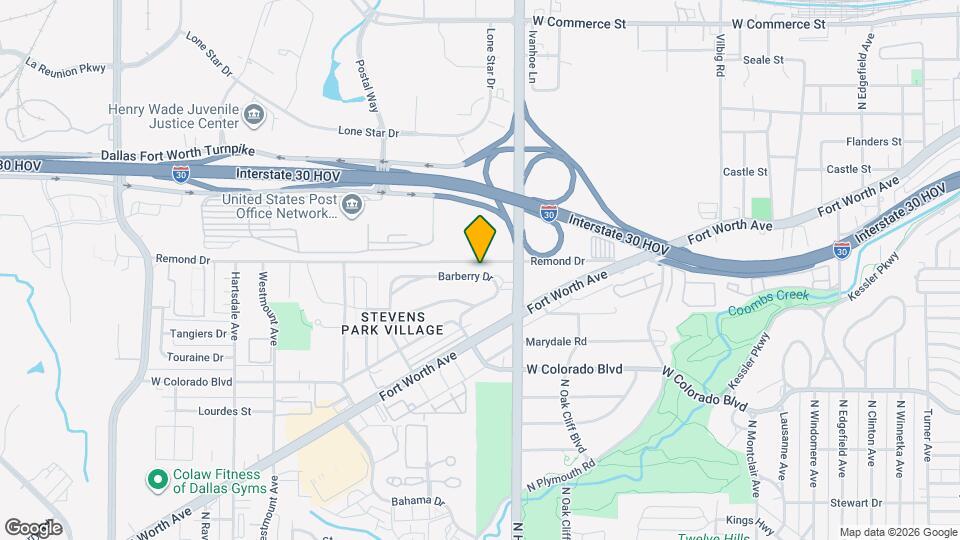 2137 Barberry Dr Map and Location Details