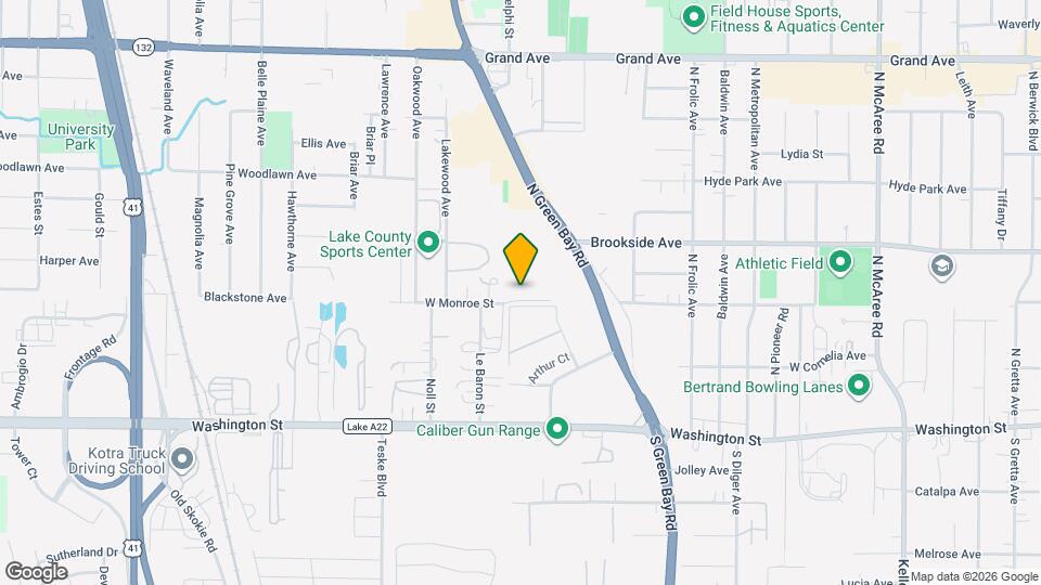 3170 W Monroe St Map and Location Details