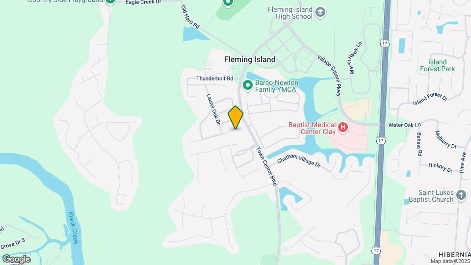 1715 Moss Creek Dr Map and Location Details