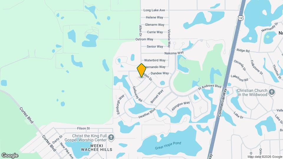 7410 Dundee Ct Map and Location Details