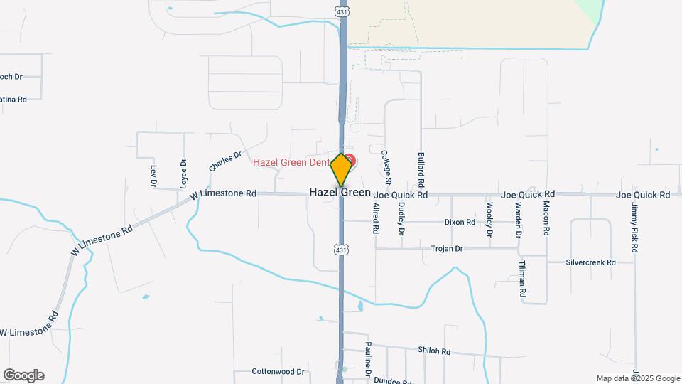 100 Whitner Dr Map and Location Details