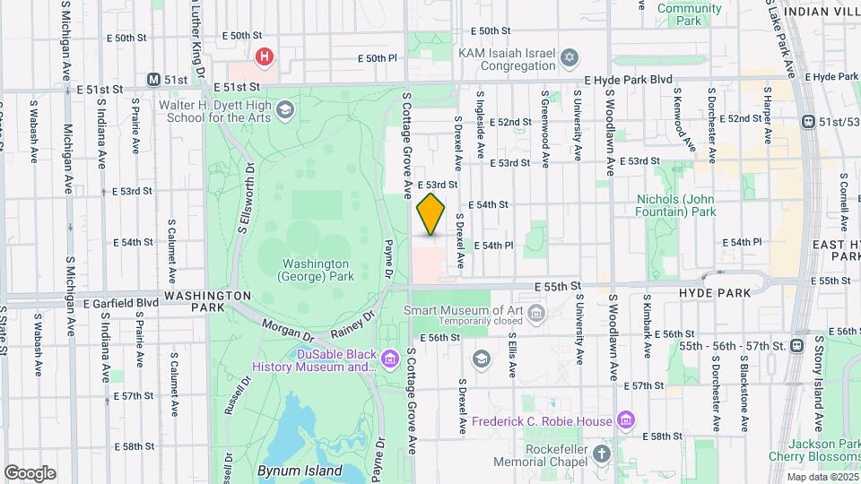 5400-5406 S. Maryland Avenue Map and Location Details