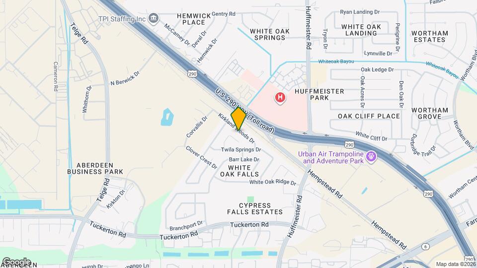 21003 Kirkland Woods Dr Map and Location Details