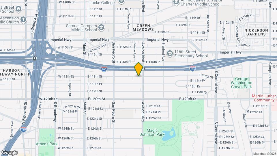 442 E 118th St Map and Location Details