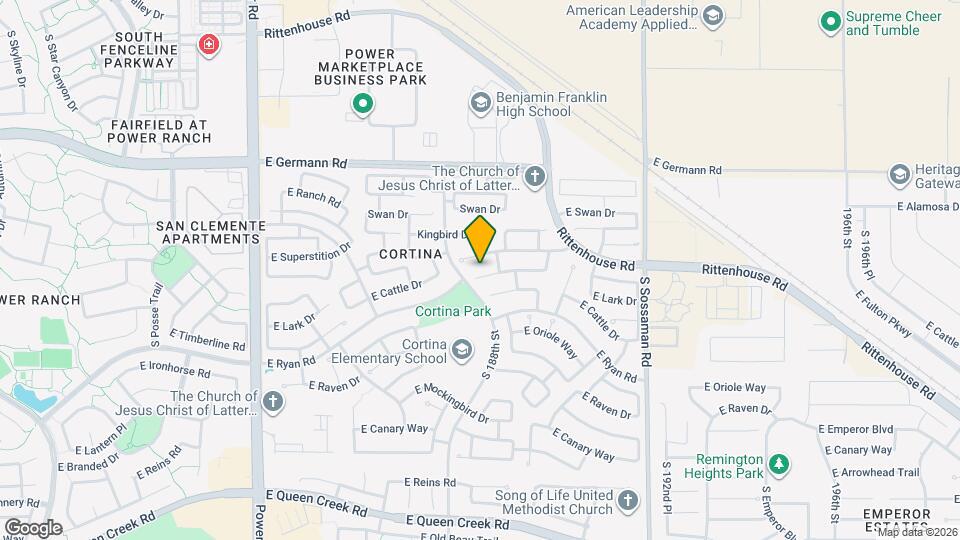 18838 E Lark Dr Map and Location Details