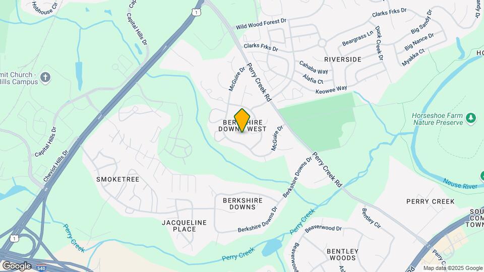 8132 McGuire Dr, Unit Townhouse Map and Location Details