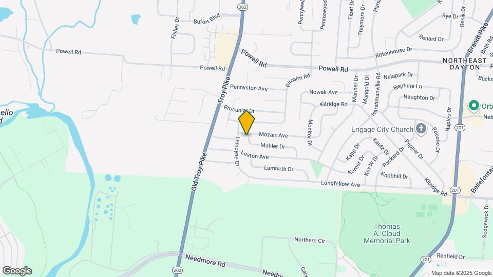 4310 Mahler Dr Map and Location Details