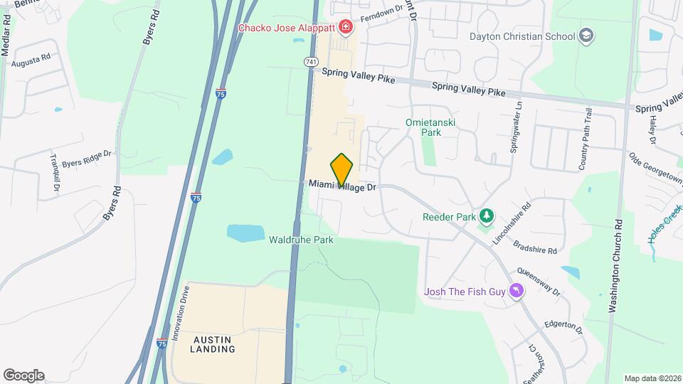 2836 Miami Village Dr Map and Location Details