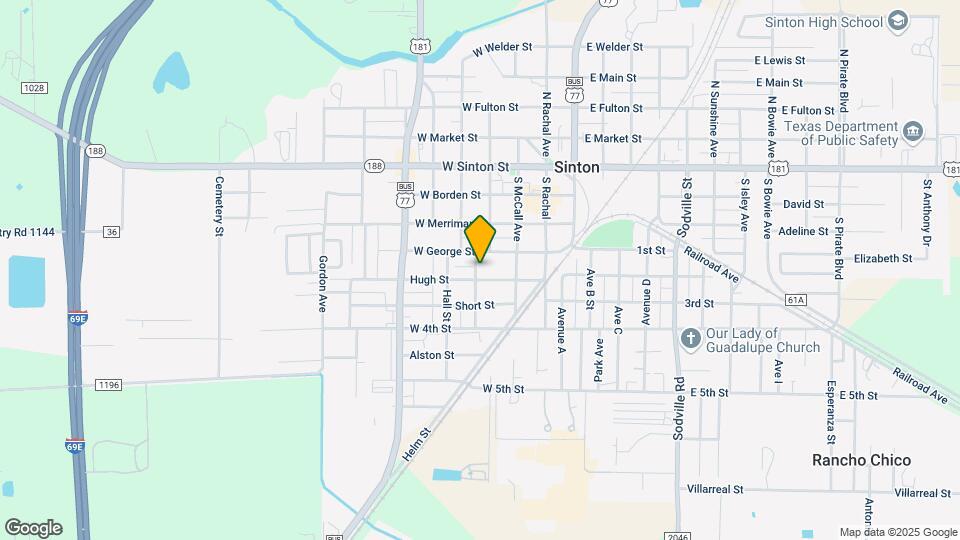 411 Rowlett Ave, Unit Apt. 3 Map and Location Details