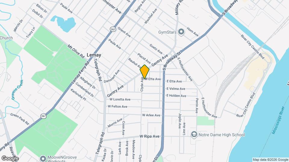 152 W Etta Ave Map and Location Details