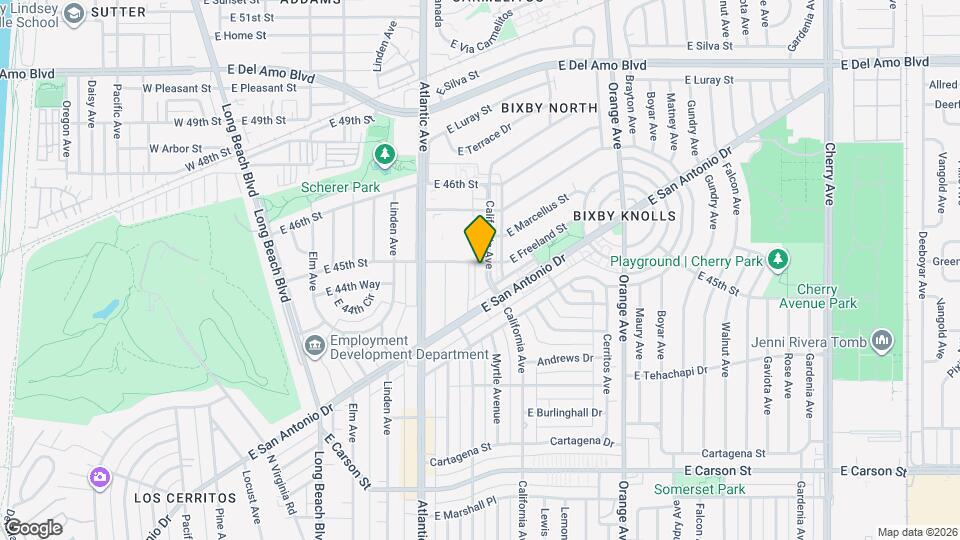 4515 California Ave, Unit 301 Mapa y Detalles de la Ubicación