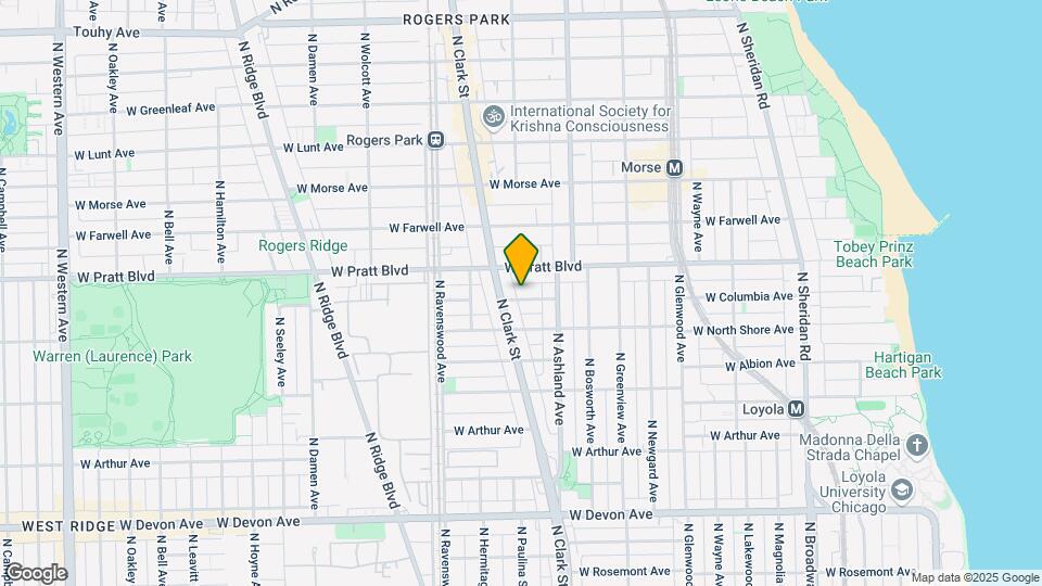 1630 W Columbia Ave Map and Location Details