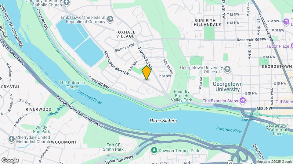 4459 MacArthur Blvd NW Map and Location Details