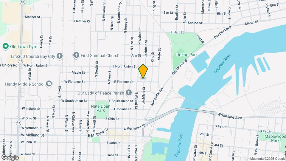 701 Litchfield St, Unit 3 Map and Location Details