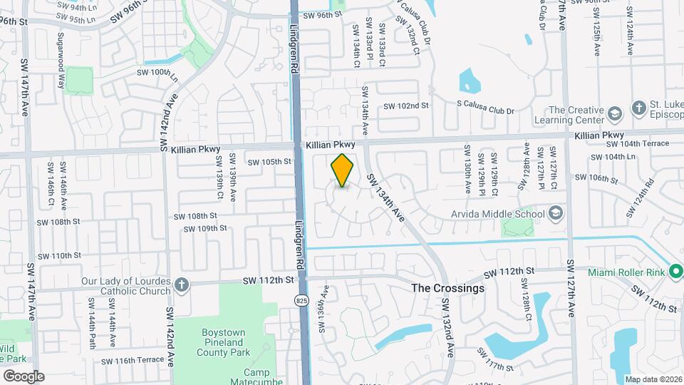 13520 SW 108th St Cir N Map and Location Details