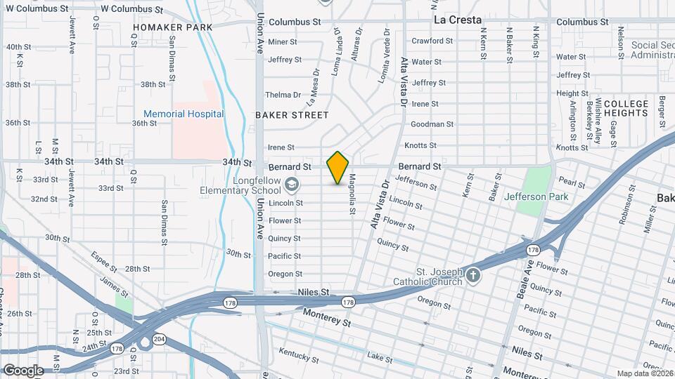 217 Jefferson St Mapa y Detalles de la Ubicación