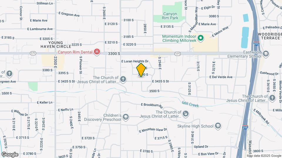 2803 E Evergreen Ave Map and Location Details