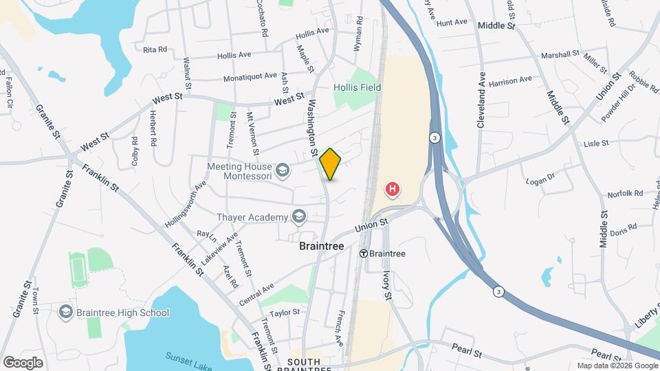 654 Washington St Map and Location Details