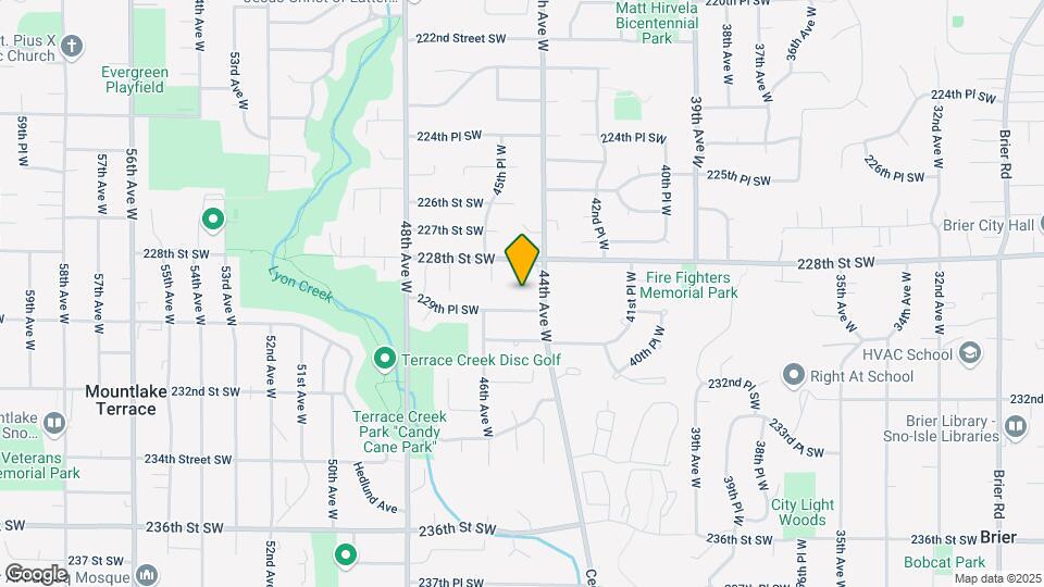 4404 228th St SW Map and Location Details