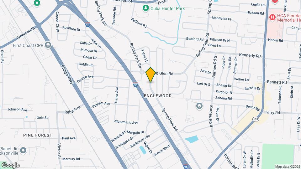 4251 Spring Park Rd Map and Location Details