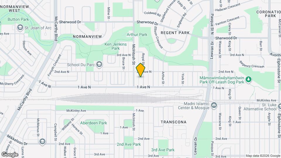 426 Royal St Map and Location Details