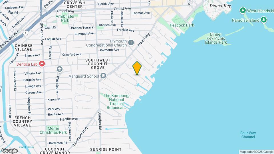 3400 Poinciana Ave Mapa y Detalles de la Ubicación