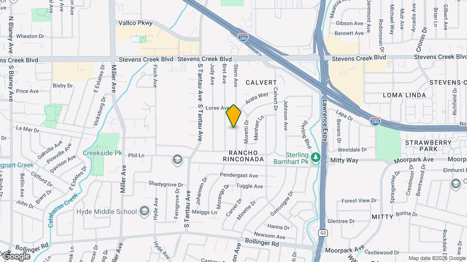 10355 Stern Ave Map and Location Details