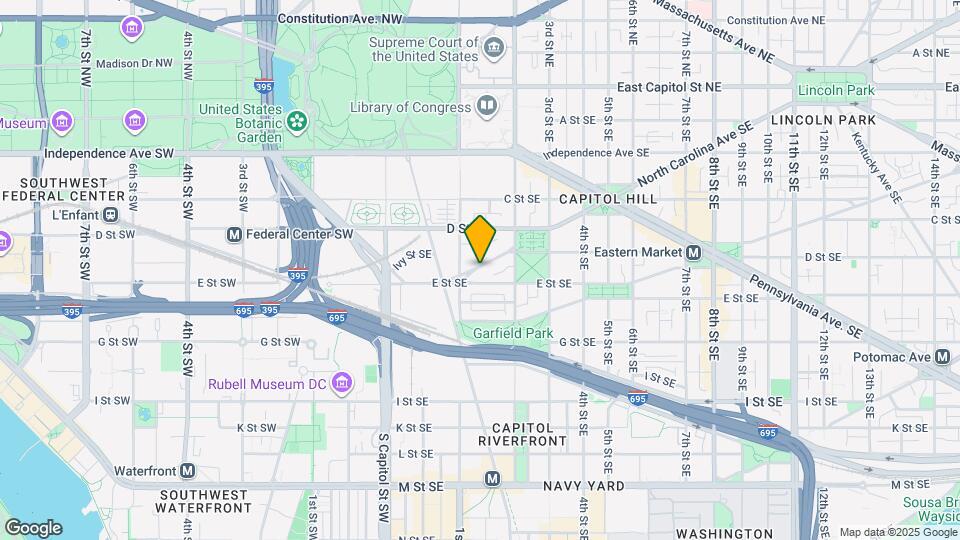 101 North Carolina Ave SE Map and Location Details