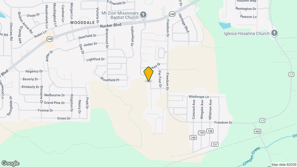 117 N Spring View Dr Map and Location Details