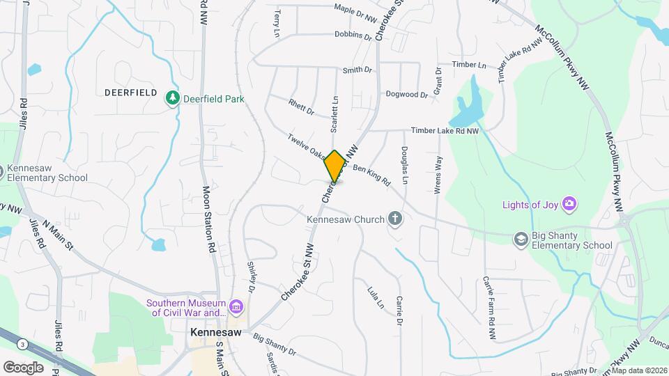 3100 Duvall Pl Map and Location Details