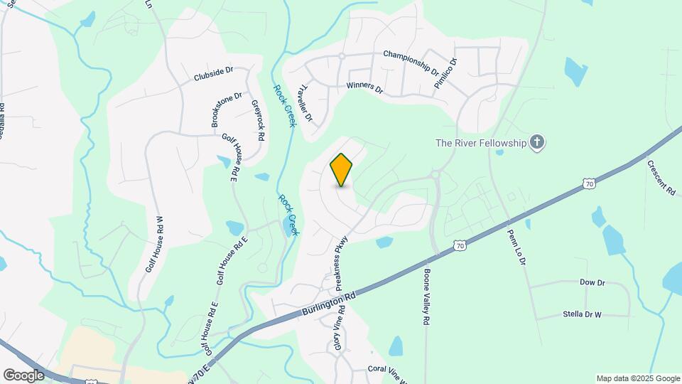 741 Breeders Cup Dr Map and Location Details