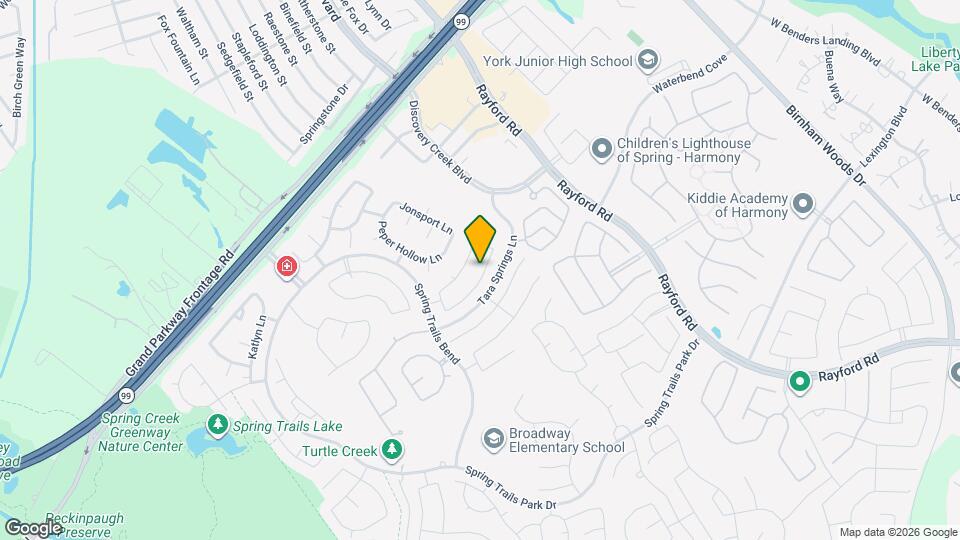 2427 Colonial Springs Ln Map and Location Details