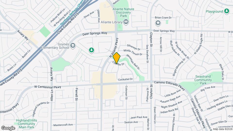 2609 Courlan Dr Map and Location Details