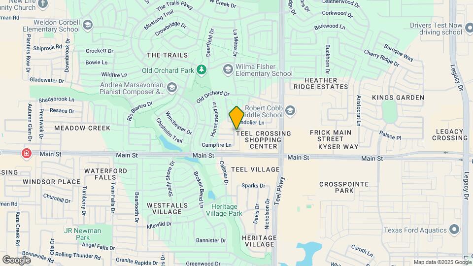 9200 Crenshaw Ln Map and Location Details