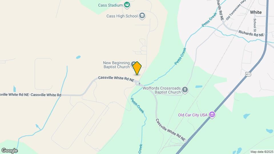 Pointe Grand Cartersville Map and Location Details