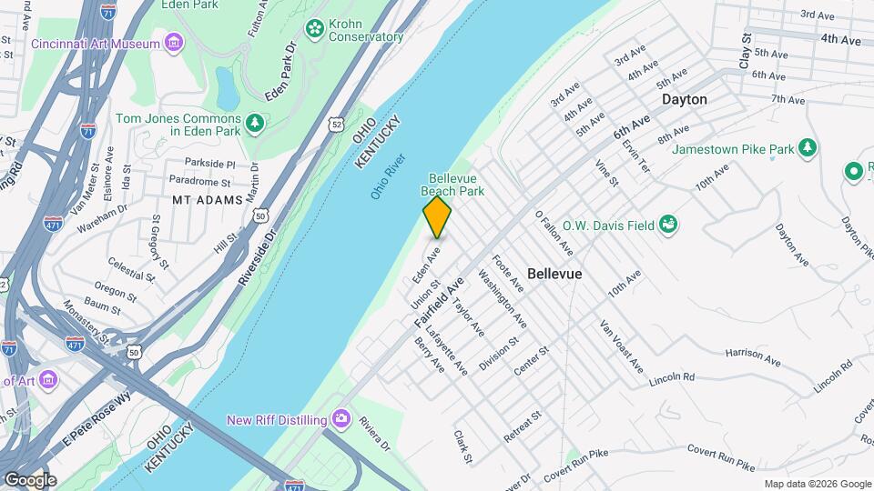 323 Eden Ave Map and Location Details