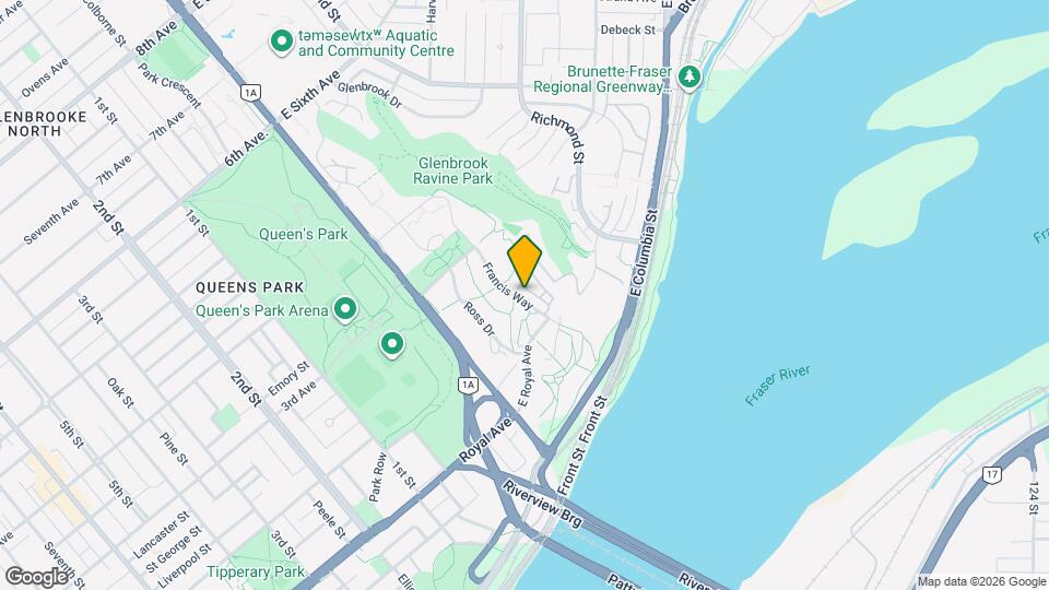 245 Francis Way Map and Location Details