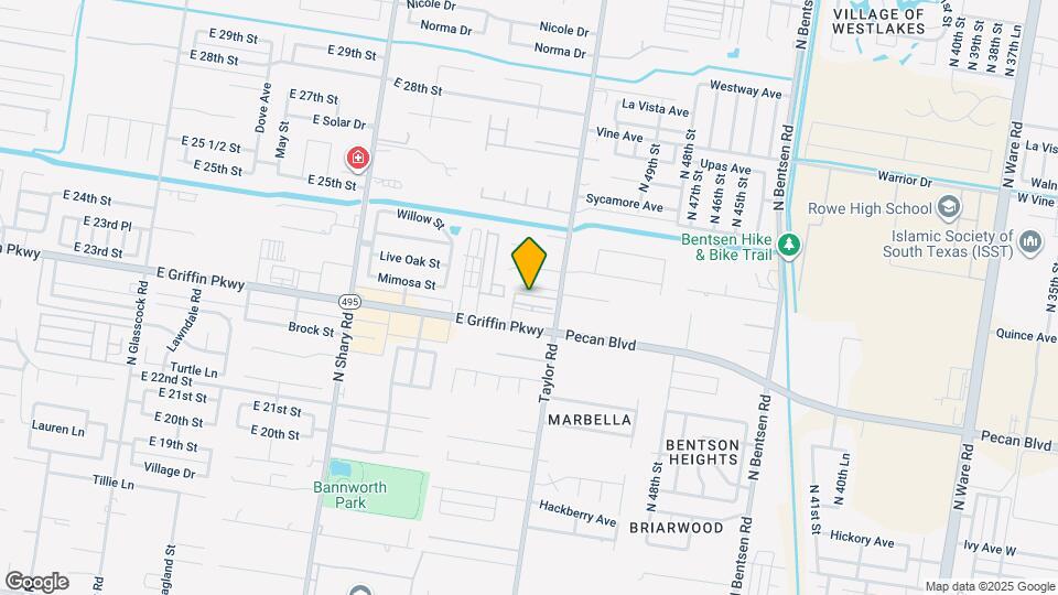 13 Mimosa St Map and Location Details