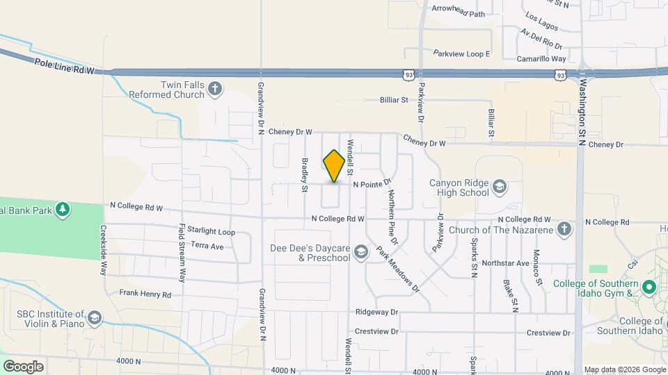 727 N Pointe Dr Map and Location Details