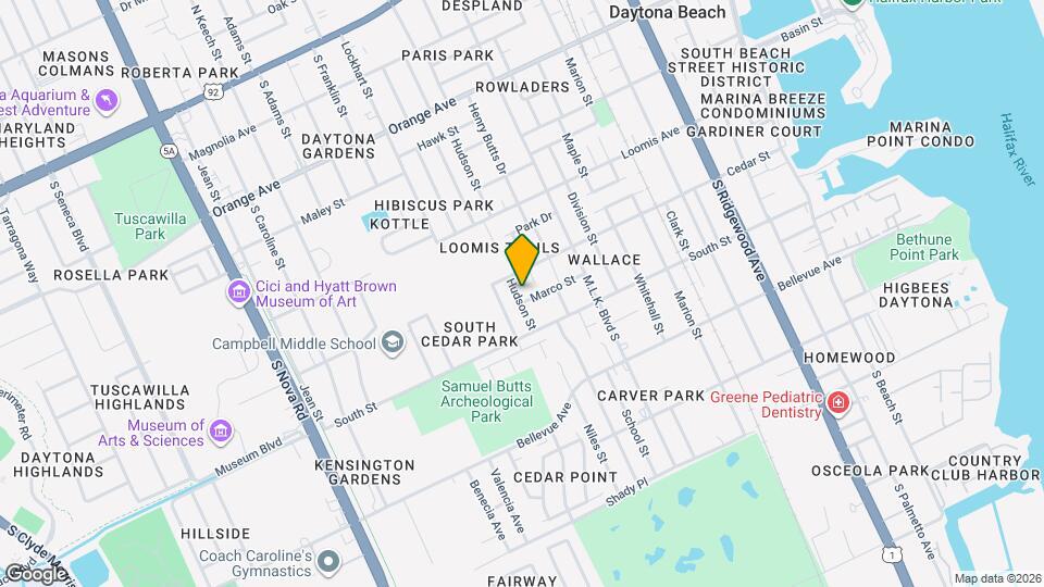 619 Hudson St Map and Location Details