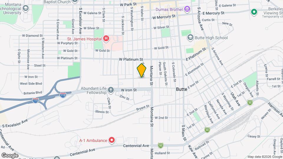 306 W Aluminum St Map and Location Details