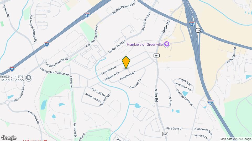 414 Mapleton Dr Map and Location Details