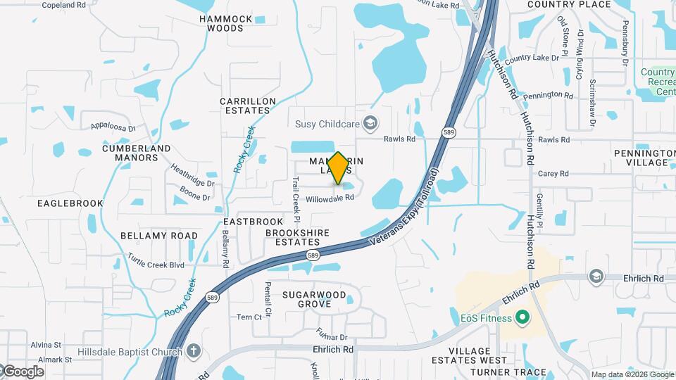 15103 Lake Holly Pl Map and Location Details