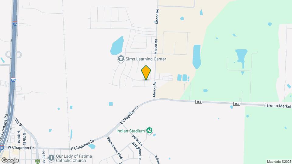 5001 Sanger Cir Dr Map and Location Details